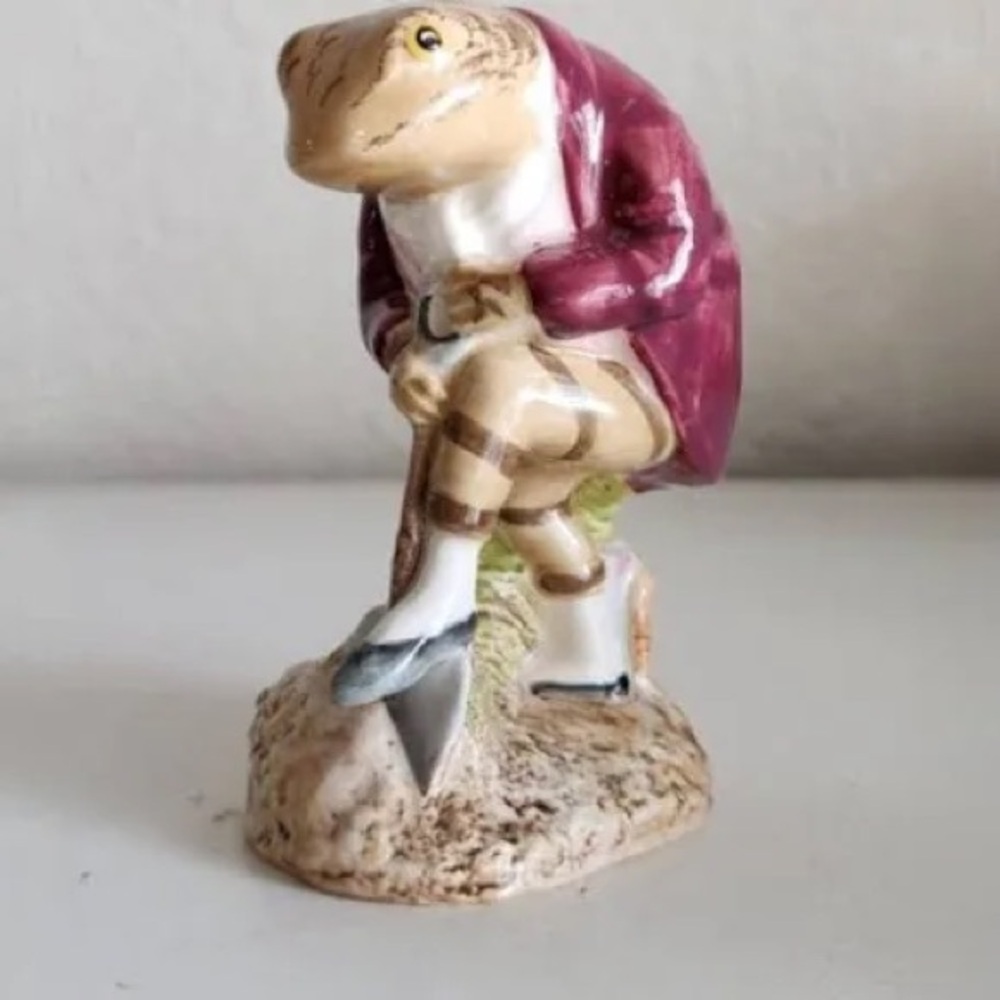 Beatrix Potter “Mr. Jeremy Fisher Digging” 1988